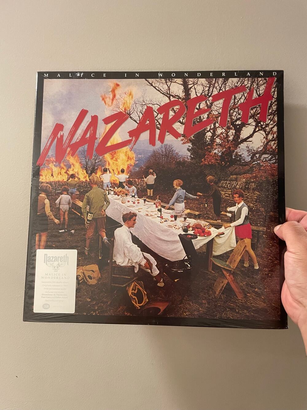 Nazareth - Malice In Wonderland LP Sealed hard rock album